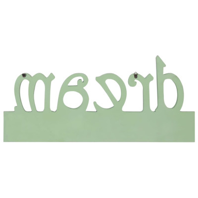 Stenski obešalnik za plašče DREAM 50x23 cm