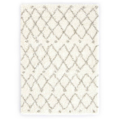 Berberska preproga PP bež in peščena 160x230 cm