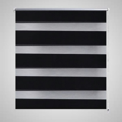 Črtasti Zebra Rolo / Senčilo velikost 50 x 100 cm Črna barva