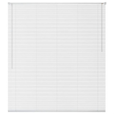 Žaluzije za Okna Aluminij 80x220 cm Bele Barve