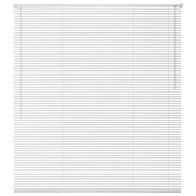 Žaluzije za Okna Aluminij 120x220 cm Bele Barve