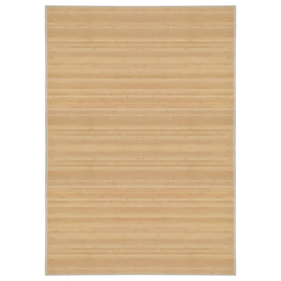 Preproga iz bambusa 120x180 cm naravne barve