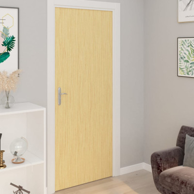 Samolepilne folije za vrata 2 kosa japonski hrast 210x90 cm PVC