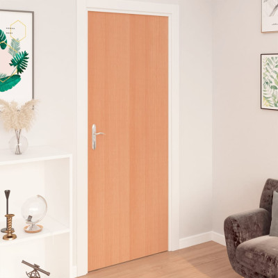 Samolepilna folija za vrata 2 kosa svetli hrast 210x90 cm PVC