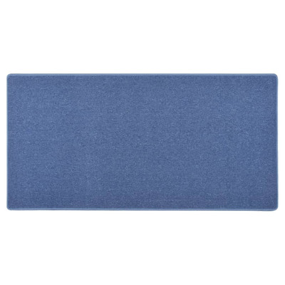 Tepih tekač moder 50x100 cm