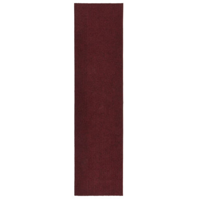 Tepih tekač 100x400 cm bordo rdeč