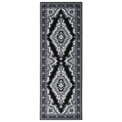 Tepih tekač BCF črn 60x150 cm