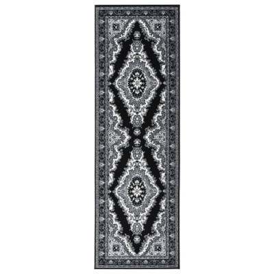 Tepih tekač BCF črn 80x250 cm