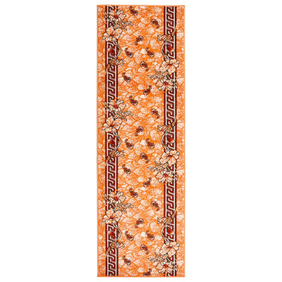 Tepih tekač BCF terakota 60x150 cm