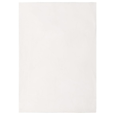 Preproga iz umetnega zajčjega krzna 180x270 cm krem