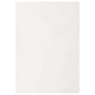 Preproga iz umetnega zajčjega krzna 200x300 cm krem