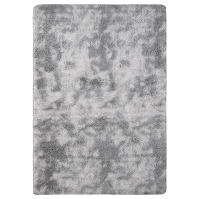 Košata preproga siva 170x120 cm