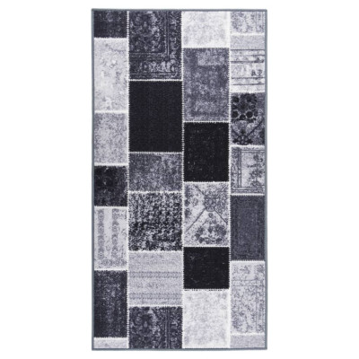 Tepih tekač siv 80x150 cm