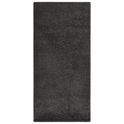 Mehka preproga protizdrsna 115x170 cm antracitna