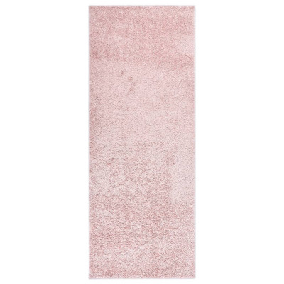 Mehka preproga protizdrsna 57x150 cm roza