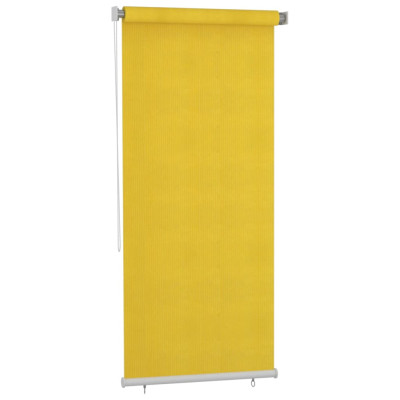 Zunanje rolo senčilo 100x230 cm rumeno