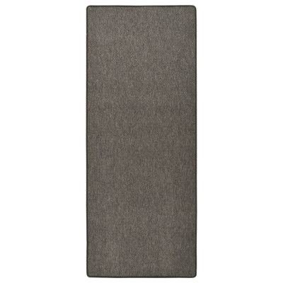 Tepih tekač videz sisala antraciten 80x200 cm