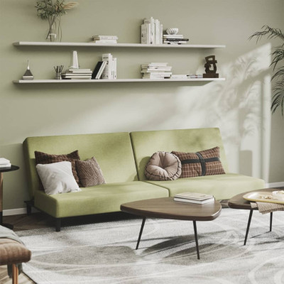 Kavč dvosed z ležiščem zeleno blago