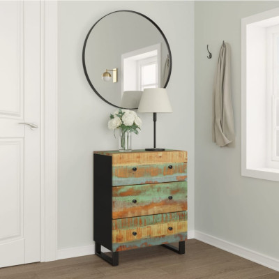 Komoda 60x33x75 cm trden predelan les