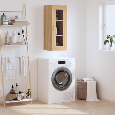 Stenska omarica sonoma hrast 34,5x34x90 cm