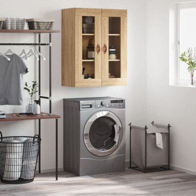 Stenska omarica sonoma hrast 69,5x34x90 cm