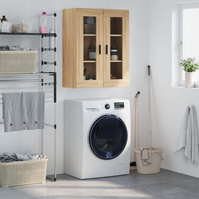 Stenska omarica sonoma hrast 69,5x34x90 cm